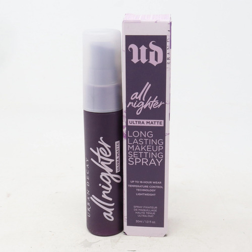 Urban Decay All Nighter Ultra Matte Fijador Maquillaje 30ml Tono Del Primer Morado
