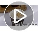 100 Vasos De Papel De 12 Oz, Vaso Desechable Para Bebidas Ca