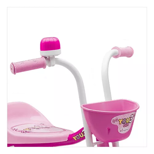 Triciclo Infantil Nathor Menino E Menina Motinha Baby Charm