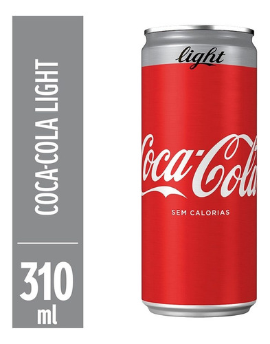 Refrigerante Coca-Cola Light Lata 310ml