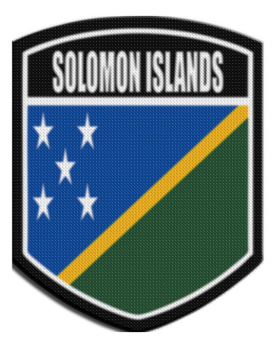 Parche Termoadhesivo Emblema Islas Salomon