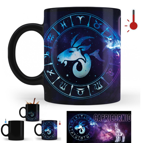 Taza Mágica Caballeros Del Zodiaco Capricornio