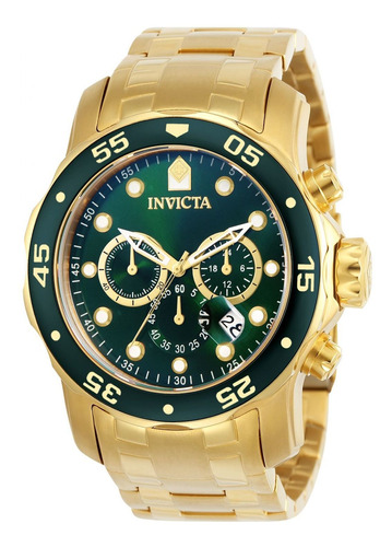 Reloj Invicta Pro Diver Gold Hombre Orginal