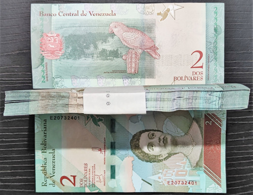 Fajo 2 Bolivares Soberanos 2018 Unc