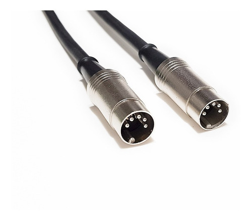 Cabo Midi - Din-5pin Com Conectores Metal E Cabo X30 - 0,5m