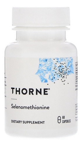 Imagem 1 de 2 de Selênio Selenometionina 60 Capsulas Thorne Research