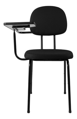 Kit Com 2 Cadeiras Universitárias Secretaria S/ Porta Livros