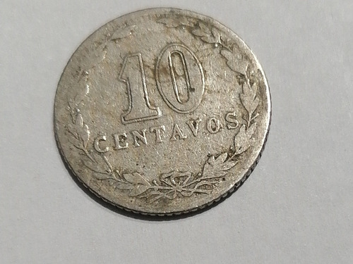Moneda 10 Centavos Argentina 1907