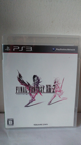 Ps3 Final Fantasy Xiii-2 Videogame Japones Anime Rpg Juego