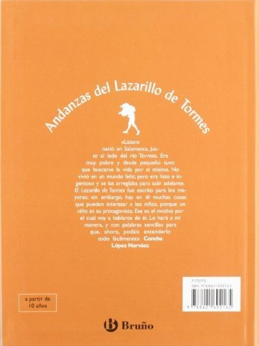 Andanzas Del Lazarillo De Tormes (castellano - A Partir De 10 Años - Andanzas), De Lopez Narvaez,cha. Editorial Bruño, Tapa Tapa Blanda En Español