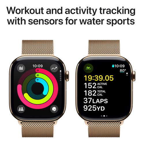 Apple Watch Series 10 46 Mm Gps Celular Titanio M/l Retina