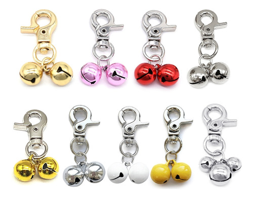 (c) Campanas De Perro Para Collar De Mascotas Con Colgante E