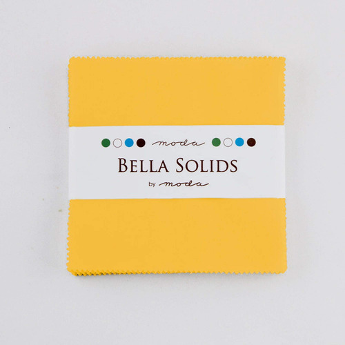Dije Bella Solids Amarillo Moda Fabrics; Cuadrado Edredon 12