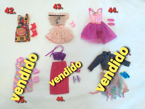 Barbie Conjunto De Ropa Y Zapato Vintage Style Del 90 Oferta