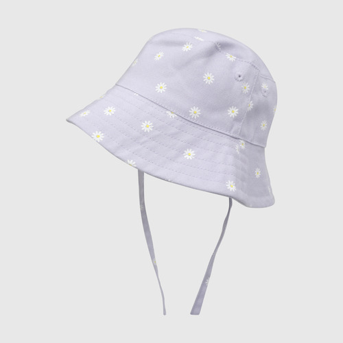 Sombrero De Niñas De Gabardina Lavanda (0 A 9 Meses)