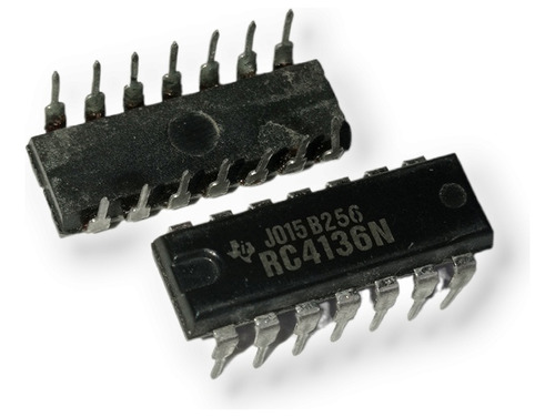 Rc4136n Integrado Amplificador Operacional (pack 2 Unidades)