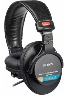 Headphone Sony Mdr-7506 Fone Profissional Gravação Acústico