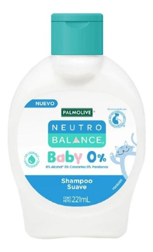 Shampoo Palmolive Neutro Balance Baby 0% Suave 221 Ml
