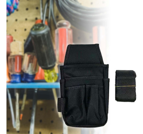 Bolsa De Herramientas De Cintura Ajustable Para Negro