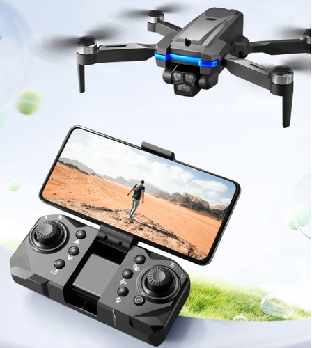 Drone S8s Pro Max Motor Brushless Camera Hd 4k 2 Baterias D