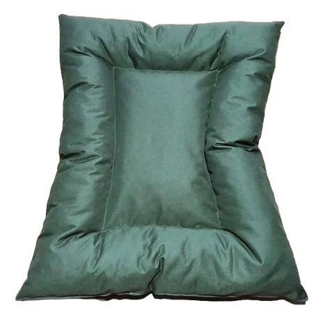 Cama Cucha Grande Antidesgarro Para Perro Gato Verde Musgo