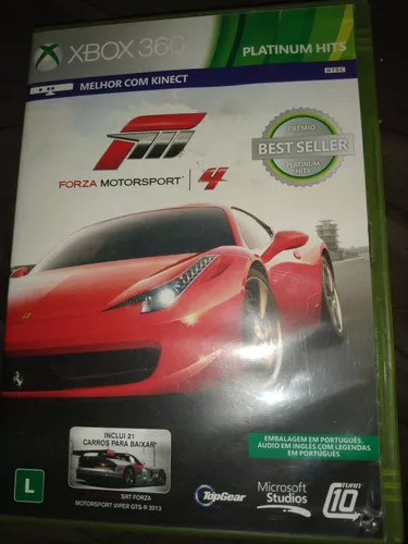 Forza motorsport 4 Xbox 360 original em mídia física - Desconto no