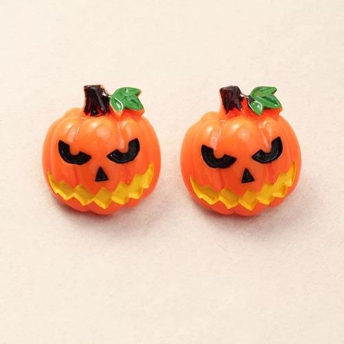 Aros, Aretes Calabaza (halloween)