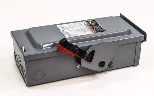 Interruptor De Seguridad 30a 600v Nema 3r H361rb