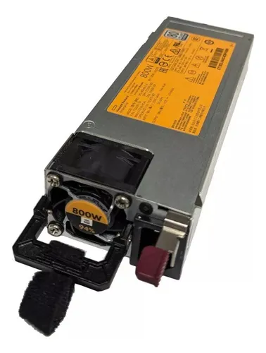 Fuente Poder Hp Dl360 Dl380 Ml350 Gen9 754381-001 800w (Reacondicionado)