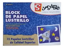 Comprar Block Papel Lustrillo Sysabe ( 15 Hojas )