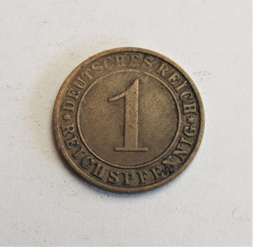 Moneda Alemania 1 Pfennig 1935 (c85)