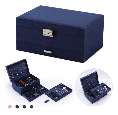 Lj Soporte De Terciopelo For Joyas Con Diseño De 3 Niveles