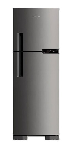Imagem 2 de 3 de Geladeira Frost Free Brastemp Brm44h Inox Com Freezer 375l 127v