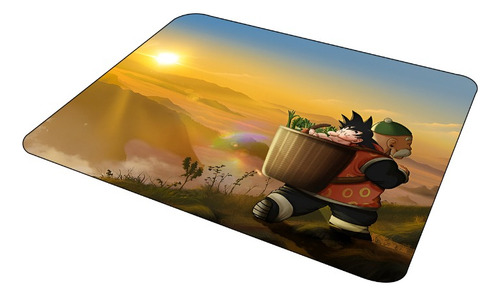 Mousepad Rectangular Alfombrilla Nueva Goku Y Abuelito Gohan