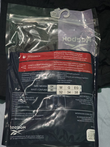 Calzoncillos Boxer Rebook Para Hombre - Comodidad Total 3pza