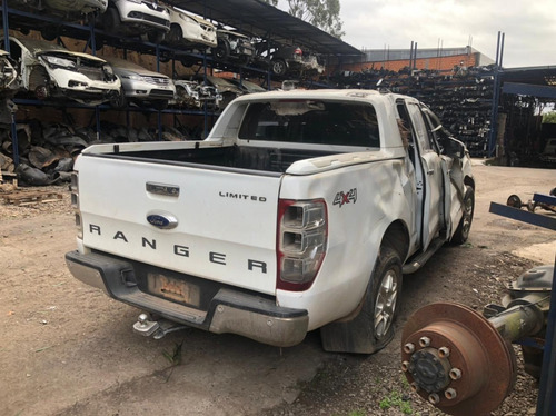Imagem 3 de 6 de Sucata Ford Ranger 3.2 Limited 2014/2014 Branca 200cv
