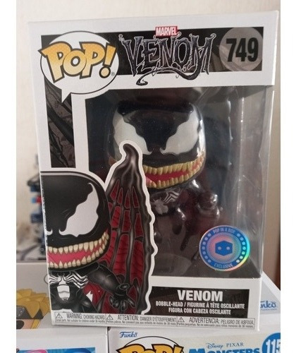 Funko Pop Marvel Venom 749 Venomized Exclusivo Esp Spider