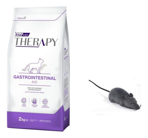 Vitalcan Therapy Gato Gastrointestinal 2 Kg Con Raton+envio