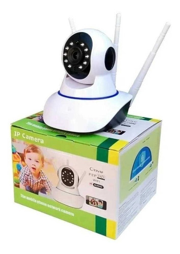 Imagen 3 de 3 de Cámara Wifi Graba En La Nube Memoria 32gb Sensor Sensor Movi