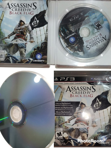 Assassins Creed 4 Black Flag - Ps3 - En Buenas Condiciones