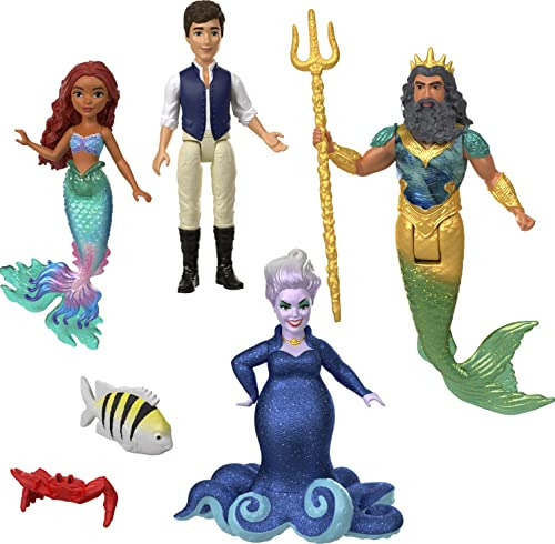 Disney The Little Mermaid Ariel's Adventures Story Set Con 4