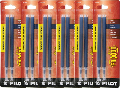 Pilot Frixion Gel Ink Pen Refills, Fine Point 0.7mm [0p2qzv1