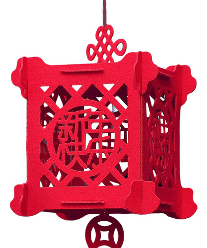 Linterna China, Linterna De Año Nuevo Chino, Cubo Estilo C