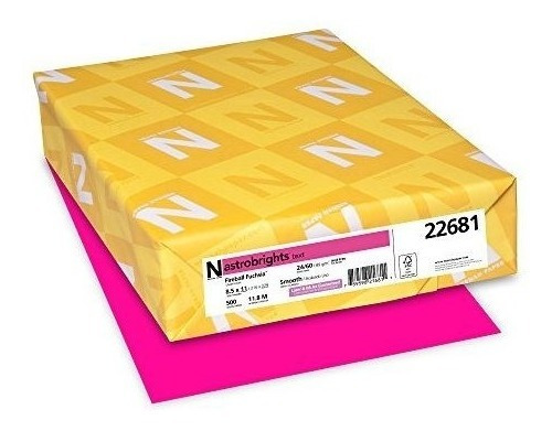 Papel De Colores De Calidad Superior Neenah Astrobrights Hoj