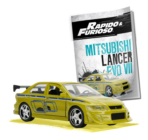 Mitsubishi Lancer Evolution Vii 2002 Fast & Furious Die Cast