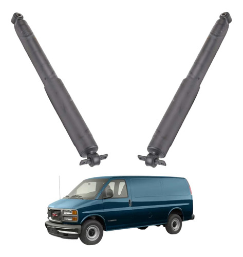 Par Amortiguadores Savana Van G1500 1996 - 2002 Alta Cal. (Reacondicionado)