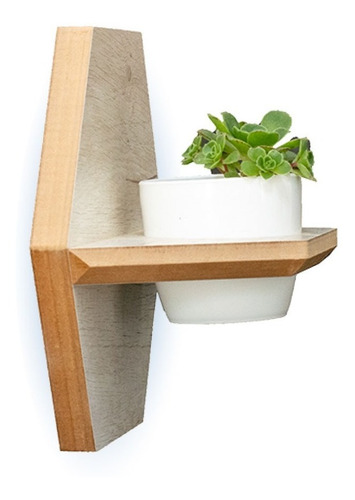 Imagen 4 de 7 de Hexágono Porta Maceta X2 Decoración Escandinavo Nordico