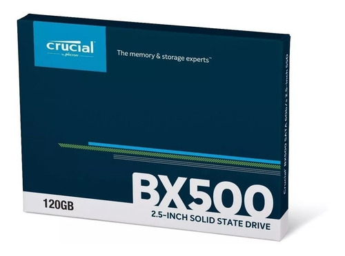 Disco 120gb Solido Ssd Crucial Bx500 Sata 3 