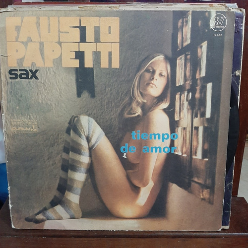 Vinilo Fausto Papetti Sax Tiempo De Amor O2