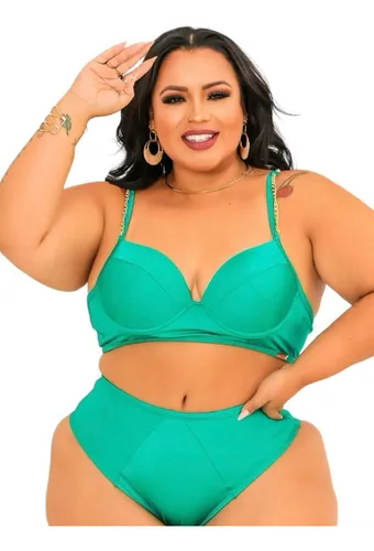 Moda Praia Para Gordinhas Mulher MercadoLivre